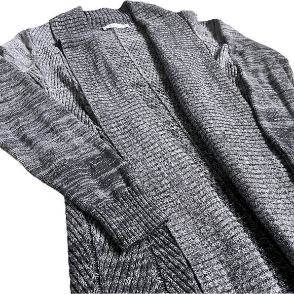 RICKI’S Knit Cardigan Sweater Ombré Grey Size XS - Picture 3 of 6